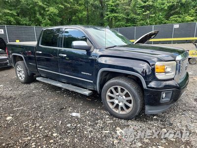 Czwarte zdjęcie samochodu z boku: 2014 GMC SIERRA K1500 DENALI VIN:3GTU2WEC9EG435104 - miniatura