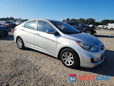 Czwarte zdjęcie samochodu z boku: 2012 HYUNDAI ACCENT GLS VIN:KMHCT4AE6CU206616 - miniatura