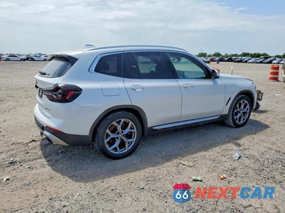 Trzecie zdjęcie samochodu z tyłu: 2023 BMW X3 SDRIVE30I VIN:5UX43DP02P9S75220 - miniatura