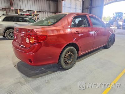 Trzecie zdjęcie samochodu z tyłu: 2009 TOYOTA COROLLA VIN:JTDBL40E699078214 - miniatura