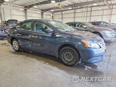 Czwarte zdjęcie samochodu z boku: 2015 NISSAN SENTRA SV VIN:3N1AB7AP0FL696313 - miniatura