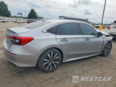 Trzecie zdjęcie samochodu z tyłu: 2024 HONDA CIVIC EX VIN:2HGFE1F77RH310081 - miniatura
