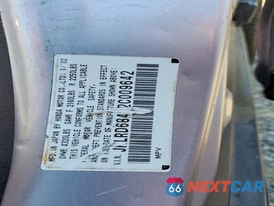 Zdjęcie 13 z 13 samochodu: 2002 HONDA CR-V LX VIN:JHLRD68432C009642 - miniatura