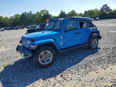 2022 JEEP WRANGLER UNLIMITED SAHARA 1C4HJXEN8NW119979 - główne zdjęcie licytacji z USA - miniatura