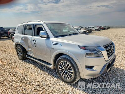 Czwarte zdjęcie samochodu z boku: 2022 NISSAN ARMADA SV VIN:JN8AY2AC3N9163220 - miniatura