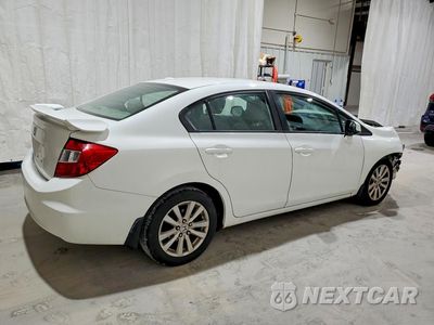 Trzecie zdjęcie samochodu z tyłu: 2012 HONDA CIVIC EXL VIN:2HGFB2F97CH505024 - miniatura