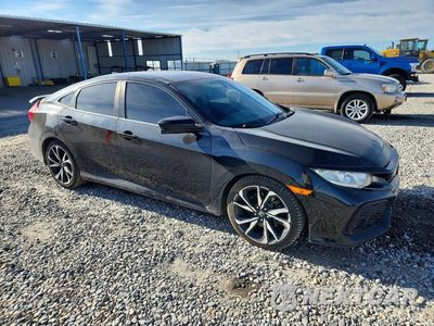 Czwarte zdjęcie samochodu z boku: 2019 HONDA CIVIC SI VIN:2HGFC1E56KH705140 - miniatura