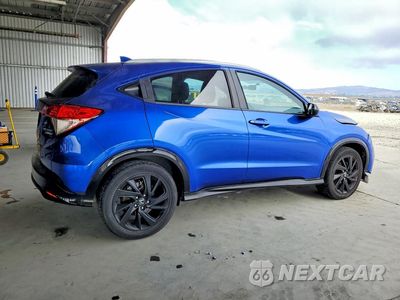 Trzecie zdjęcie samochodu z tyłu: 2021 HONDA HR-V SPORT VIN:3CZRU6H1XMM732726 - miniatura