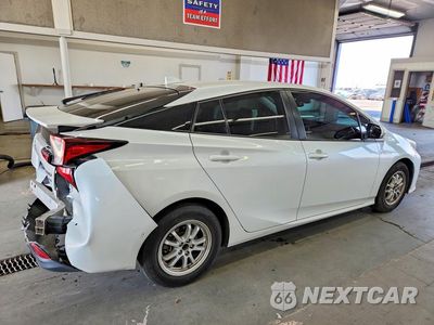 Trzecie zdjęcie samochodu z tyłu: 2021 TOYOTA PRIUS XLE AWD-E VIN:JTDL9MFU7M3025650 - miniatura