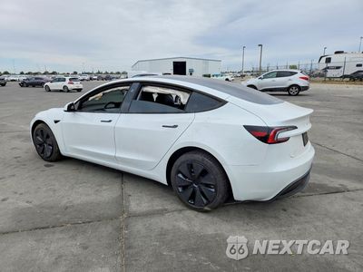 Drugie zdjęcie samochodu z przodu: 2025 TESLA MODEL 3 VIN:5YJ3E1EAXSF916114 - miniatura