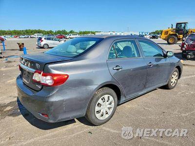 Trzecie zdjęcie samochodu z tyłu: 2013 TOYOTA COROLLA L VIN:5YFBU4EE4DP122882 - miniatura