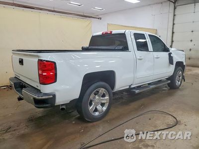 Trzecie zdjęcie samochodu z tyłu: 2019 CHEVROLET SILVERADO LD K1500 LT VIN:2GCVKPECXK1123677 - miniatura