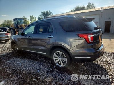 Drugie zdjęcie samochodu z przodu: 2018 FORD EXPLORER LIMITED VIN:1FM5K8F84JGA38444 - miniatura