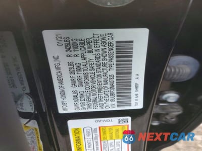 Zdjęcie 12 z 12 samochodu: 2021 ACURA TLX VIN:19UUB6F32MA007825 - miniatura