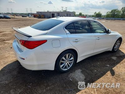 Trzecie zdjęcie samochodu z tyłu: 2017 INFINITI Q50 3.0T PREMIUM VIN:JN1EV7AR9HM832540 - miniatura