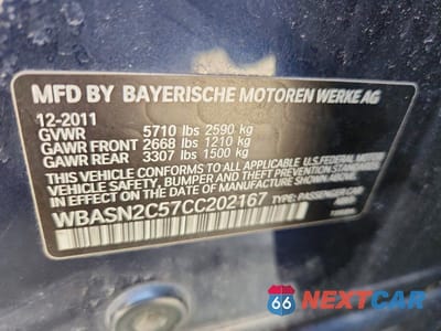Zdjęcie 13 z 13 samochodu: 2012 BMW 535 IGT VIN:WBASN2C57CC202167 - miniatura