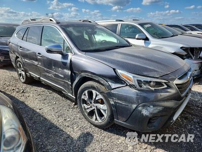 Czwarte zdjęcie samochodu z boku: 2021 SUBARU OUTBACK TOURING VIN:4S4BTGPD2M3111375 - miniatura