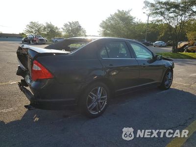 Trzecie zdjęcie samochodu z tyłu: 2010 FORD FUSION SE VIN:3FAHP0HA5AR342062 - miniatura