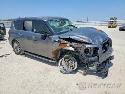Czwarte zdjęcie samochodu z boku: 2020 INFINITI QX80 LUXE VIN:JN8AZ2NF6L9703321 - miniatura