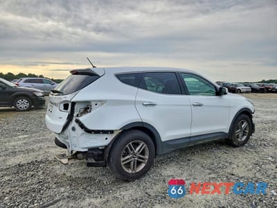 Trzecie zdjęcie samochodu z tyłu: 2018 HYUNDAI SANTA FE SPORT 2.4L VIN:5NMZT3LB0JH090037 - miniatura