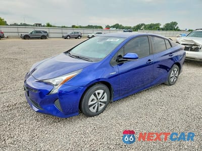 2018 TOYOTA PRIUS TWO JTDKBRFUXJ3596428 - główne zdjęcie licytacji z USA - miniatura
