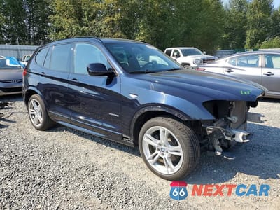Czwarte zdjęcie samochodu z boku: 2014 BMW X3 XDRIVE28I VIN:5UXWX9C50E0D33938 - miniatura