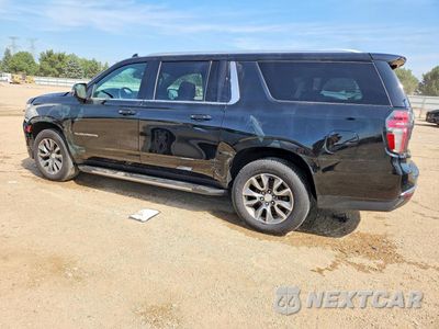 Drugie zdjęcie samochodu z przodu: 2022 CHEVROLET SUBURBAN K1500 LT VIN:1GNSKCKD3NR118204 - miniatura