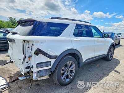 Trzecie zdjęcie samochodu z tyłu: 2023 FORD EXPLORER XLT VIN:1FMSK8DH9PGB34715 - miniatura