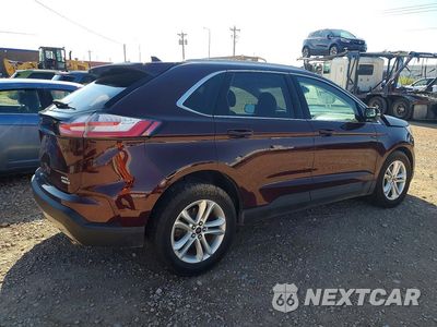 Trzecie zdjęcie samochodu z tyłu: 2019 FORD EDGE SEL VIN:2FMPK4J98KBB36984 - miniatura
