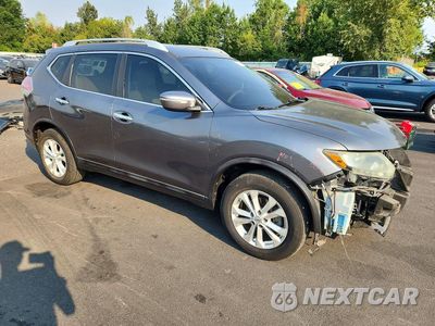 Czwarte zdjęcie samochodu z boku: 2014 NISSAN ROGUE S VIN:5N1AT2MT8EC855963 - miniatura