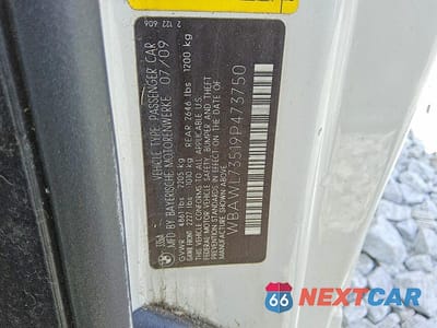 Zdjęcie 13 z 13 samochodu: 2009 BMW 335 I VIN:WBAWL73519P473750 - miniatura
