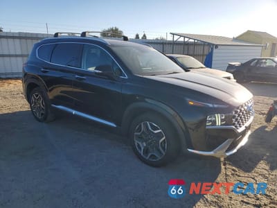 Czwarte zdjęcie samochodu z boku: 2021 HYUNDAI SANTA FE LIMITED VIN:5NMS44AL6MH316456 - miniatura