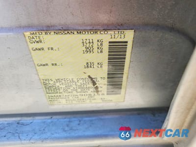 Zdjęcie 12 z 12 samochodu: 2013 NISSAN SENTRA S VIN:1N4AB7AP2DN908158 - miniatura
