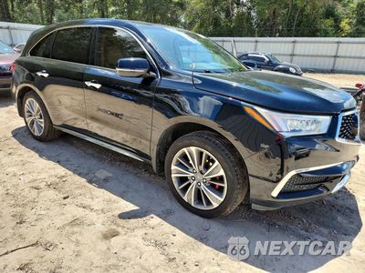 Czwarte zdjęcie samochodu z boku: 2017 ACURA MDX TECHNOLOGY VIN:5FRYD3H58HB008464 - miniatura