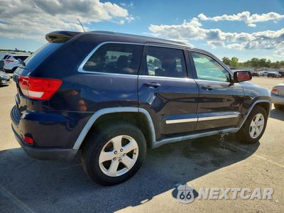 Trzecie zdjęcie samochodu z tyłu: 2012 JEEP GRAND CHEROKEE LAREDO VIN:1C4RJFAG3CC216656 - miniatura