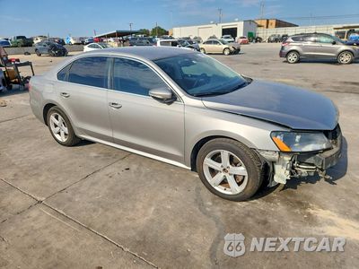 Czwarte zdjęcie samochodu z boku: 2012 VOLKSWAGEN PASSAT SE VIN:1VWBH7A33CC091641 - miniatura