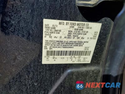 Zdjęcie 14 z 14 samochodu: 2011 FORD EDGE LIMITED VIN:2FMDK3KC7BBB29841 - miniatura