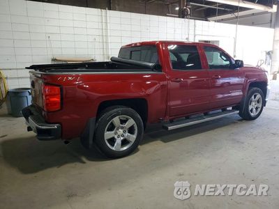 Trzecie zdjęcie samochodu z tyłu: 2018 CHEVROLET SILVERADO K1500 LT VIN:3GCUKREC3JG544539 - miniatura