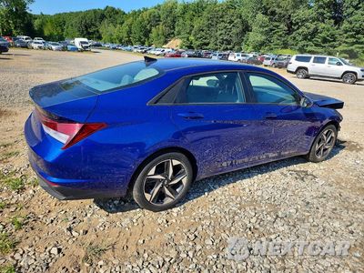 Trzecie zdjęcie samochodu z tyłu: 2023 HYUNDAI ELANTRA SEL VIN:KMHLS4AG2PU427348 - miniatura