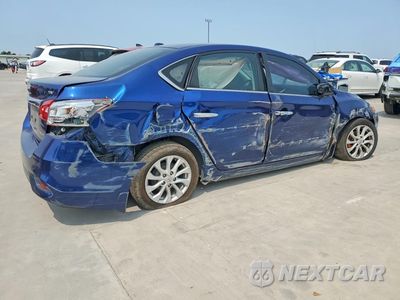 Trzecie zdjęcie samochodu z tyłu: 2019 NISSAN SENTRA SV VIN:3N1AB7AP7KY392263 - miniatura