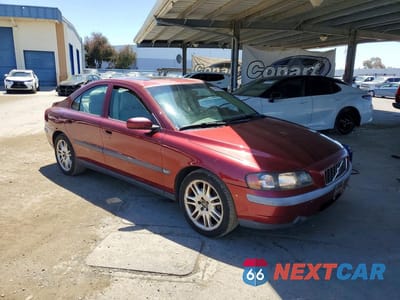 Czwarte zdjęcie samochodu z boku: 2004 VOLVO S60 2.5T VIN:YV1RS59V642402655 - miniatura