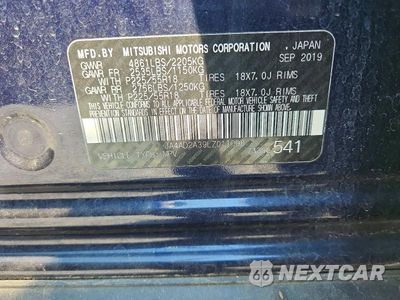 Zdjęcie 13 z 13 samochodu: 2020 MITSUBISHI OUTLANDER ES VIN:JA4AD2A39LZ011098 - miniatura