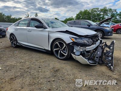 Czwarte zdjęcie samochodu z boku: 2020 HONDA ACCORD SPORT VIN:1HGCV1F37LA152265 - miniatura