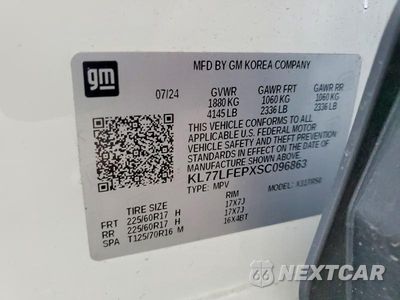 Zdjęcie 13 z 13 samochodu: 2025 CHEVROLET TRAX LS VIN:KL77LFEPXSC096863 - miniatura