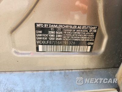 Zdjęcie 12 z 12 samochodu: 2006 MERCEDES-BENZ E 350 4MATIC VIN:WDBUF87J16X191326 - miniatura
