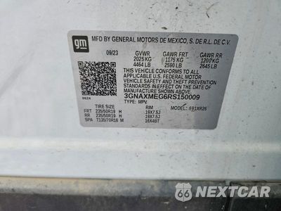 Zdjęcie 12 z 12 samochodu: 2024 CHEVROLET EQUINOX RS VIN:3GNAXMEG6RS150009 - miniatura