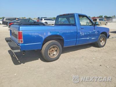 Trzecie zdjęcie samochodu z tyłu: 1991 CHEVROLET S TRUCK S10 VIN:1GCCS14Z7M8302771 - miniatura