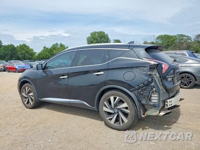 Drugie zdjęcie samochodu z przodu: 2016 NISSAN MURANO PLATINUM VIN:5N1AZ2MH0GN168364 - miniatura