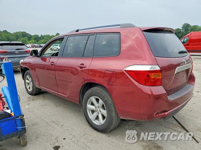 Drugie zdjęcie samochodu z przodu: 2010 TOYOTA HIGHLANDER BASE VIN:5TDZK3EH8AS001381 - miniatura