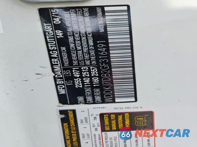 Zdjęcie 12 z 12 samochodu: 2016 MERCEDES-BENZ E 550 VIN:WDDKJ7DB2GF316491 - miniatura